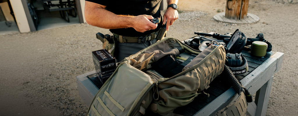 Eberlestock ROMAD pack carried during a training exercise