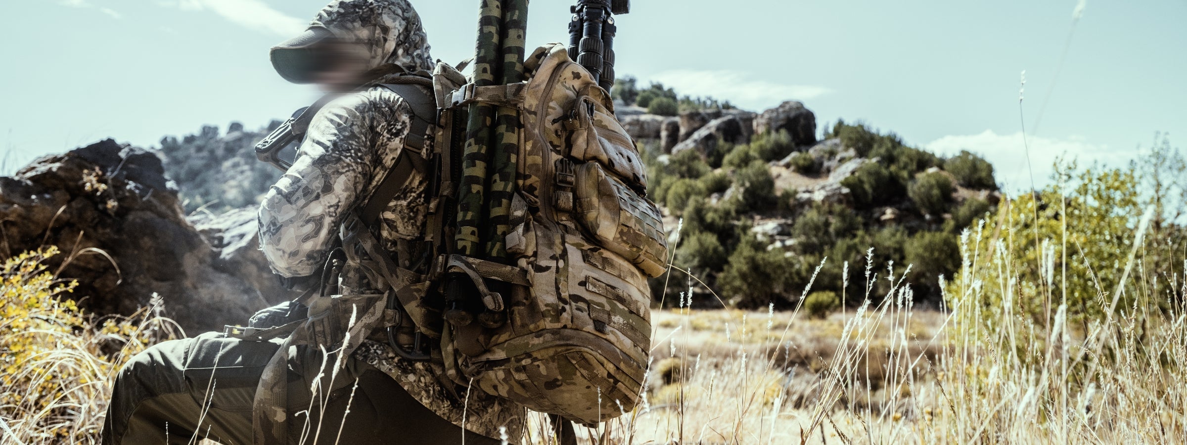 Eberlestock tactical operator with pack and rifles