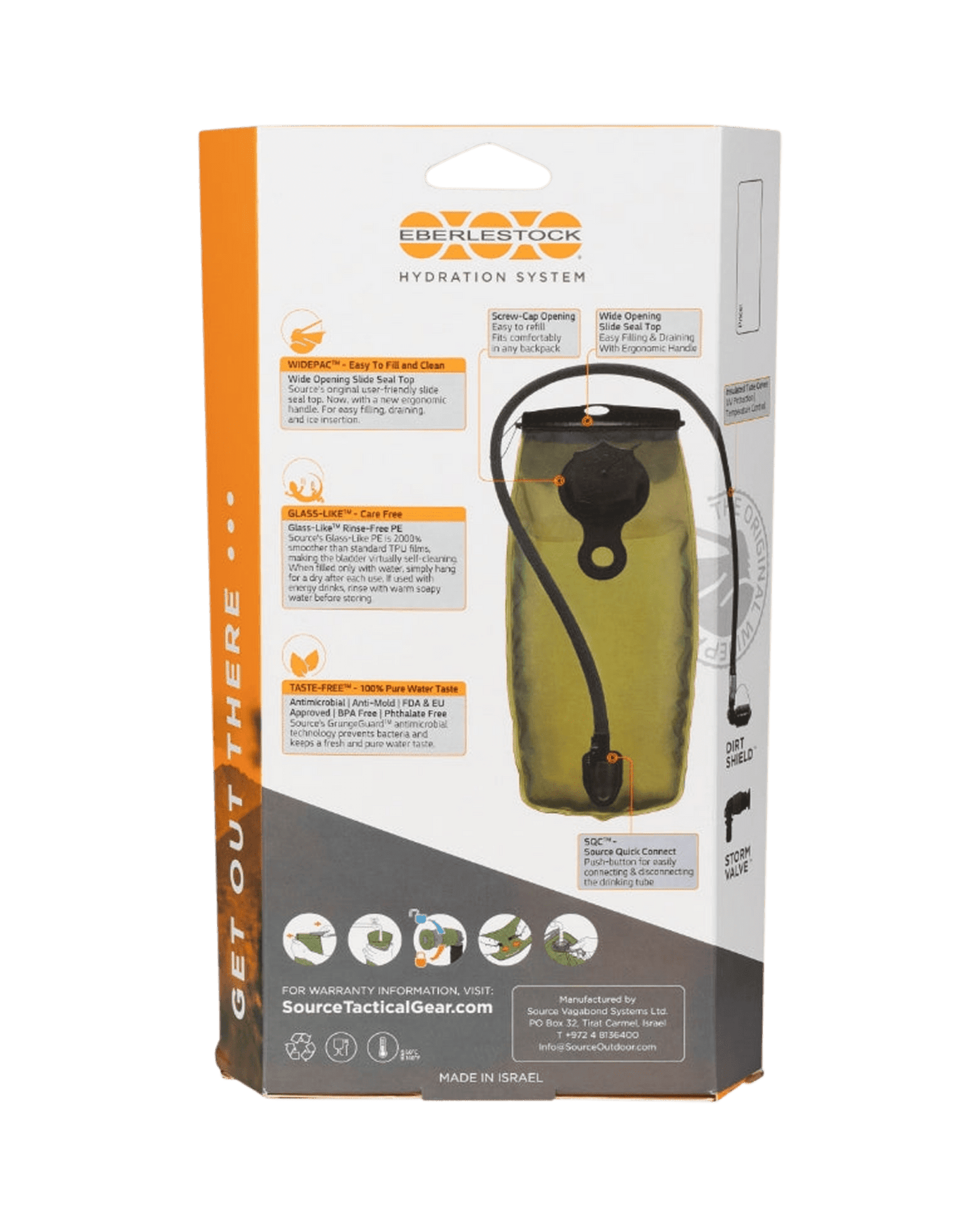 Hydration System Bladder - Eberlestock Lifetime Warranty | Veteran Owned