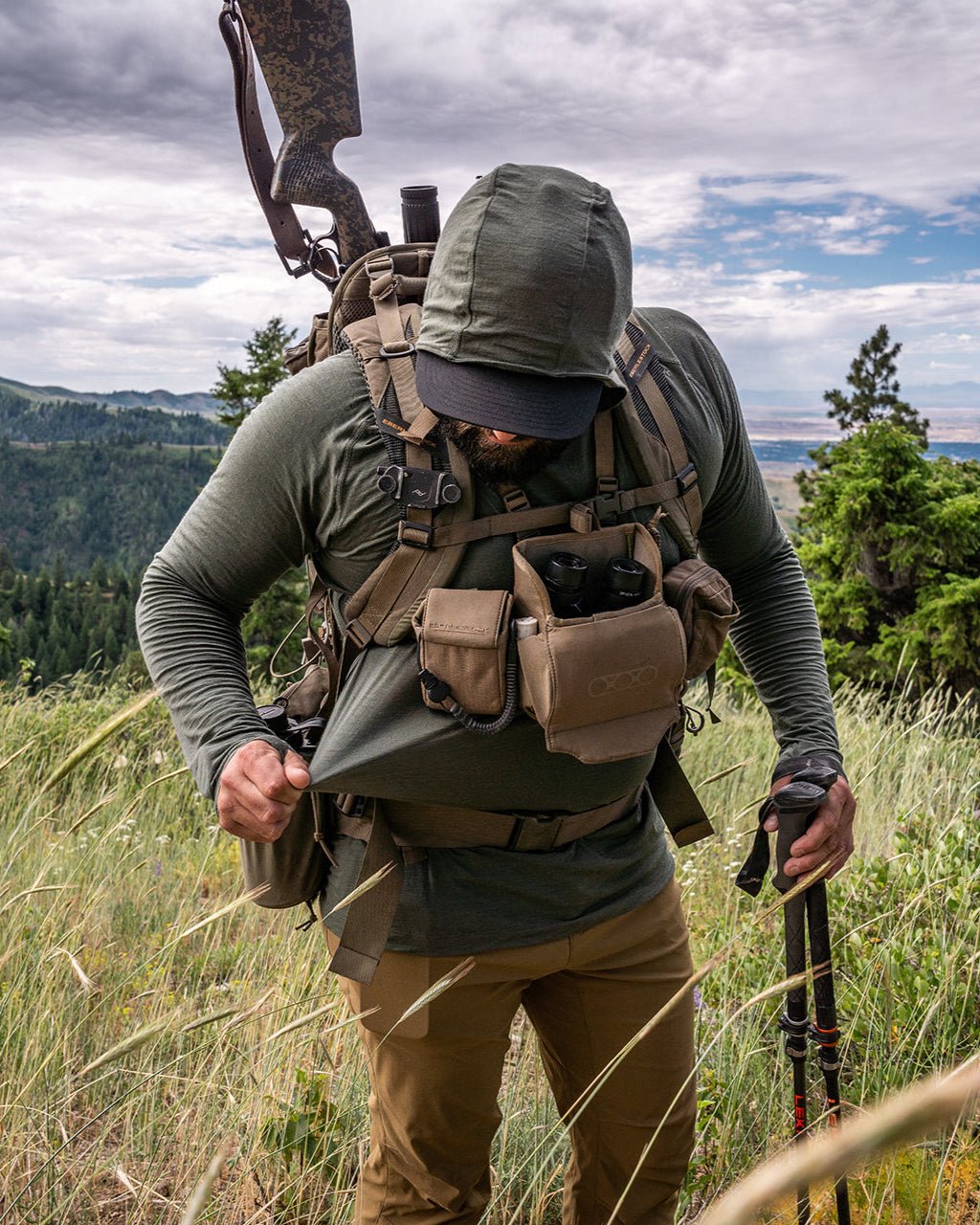 Lochsa Merino Hoody - Eberlestock Lifetime Warranty | Veteran Owned