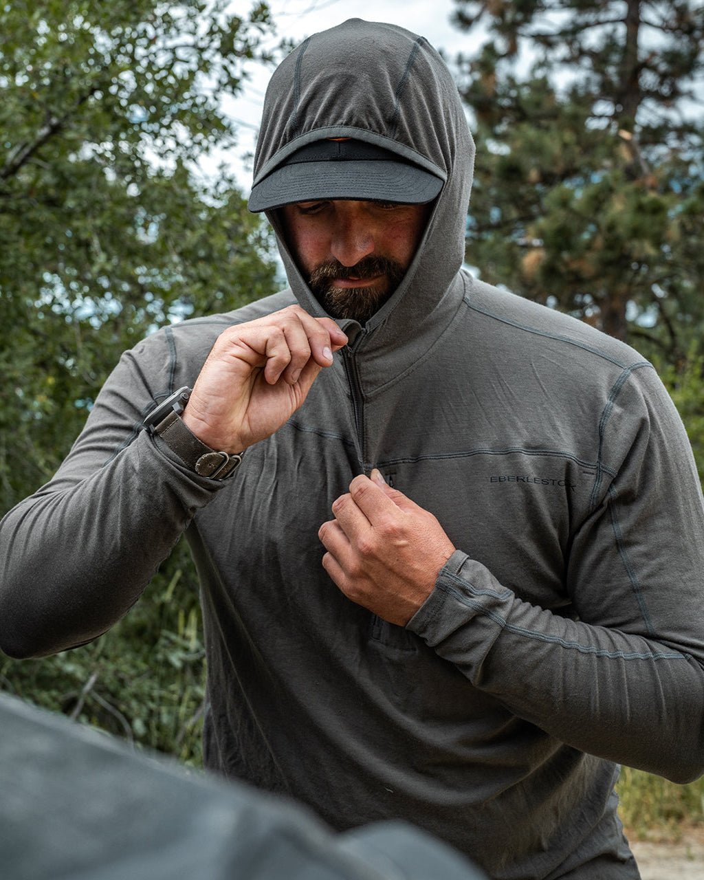Lochsa Merino Zip Hoody - Eberlestock Lifetime Warranty | Veteran Owned