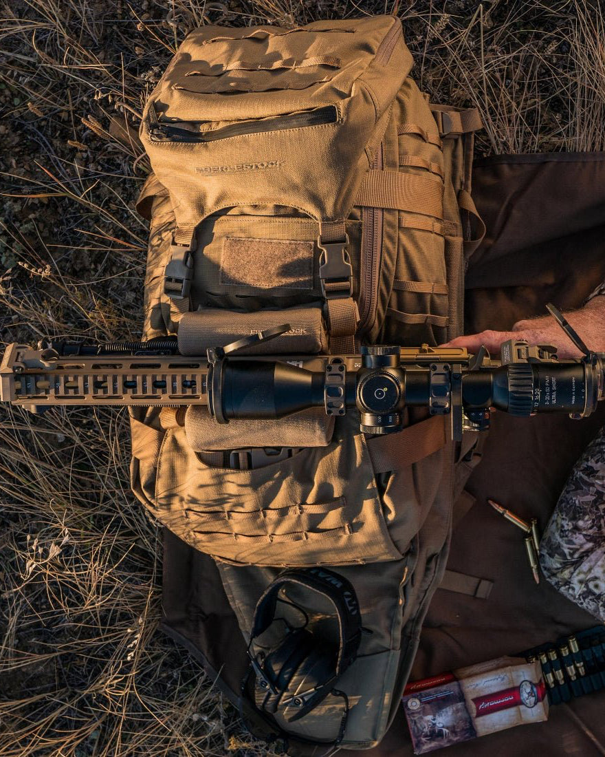 Pack Mounted Shooting Rest - Eberlestock Lifetime Warranty | Veteran Owned