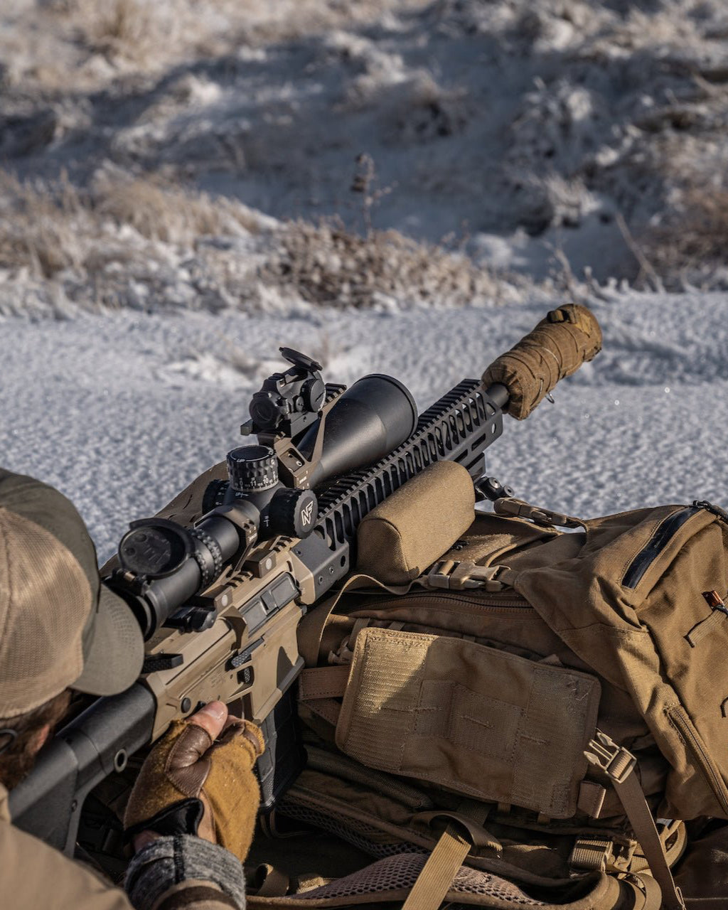 Pack Mounted Shooting Rest - Eberlestock Lifetime Warranty | Veteran Owned